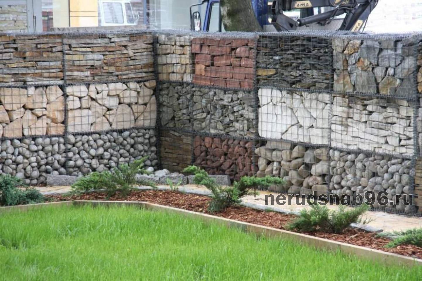 Габионы под проект, благоустройство и укрепление берегов, фото 3, поставка по Москве и Московской области